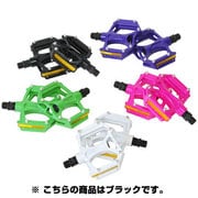 M195R-BK アルミフラットペダル ブラック 125-00011