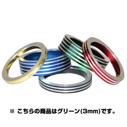 AW-28-3 -GNOS カラーヘッドスペーサー3MCグリーン 141-01234