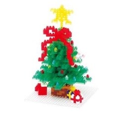 【ナノブロック クリスマス セット】カワダ大きなクリスマスツリー(2020)NB