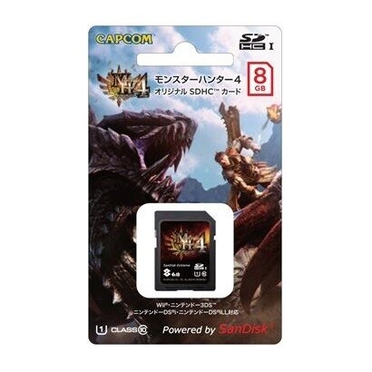モンスターハンター4 オリジナル SDHCカード [8GB]