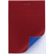 2face memopad Solid  Burgundy/Blue 8895
