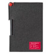 2face memo&pen  Back/Red 8864
