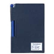 2face memo&pen  Navy/Gingham 8867