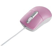 USB接続 有線光学式マウス Sサイズ ピンク BSMOU07SPK