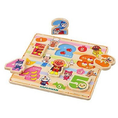 アンパンマン 木のかたちあわせパズル すうじパズル [1歳6ヶ月以上]