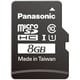 microSDHCカード 8GB RP-SMGA08GJK