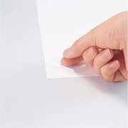 モノクロレーザー・PPC用フィルムラベル/粘着剤付 フィルムラベル LF-A4C 透明 A4判 72427