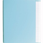 Just Motto シリーズ 部品用ポケットチョイスファイル JP-43P フローラルブルー 立テコ付4穴リング金具 16576