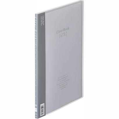 クリアーブック【ε：ｒ】 クリアーブック CR-10A 透明 A4判S型 10ポケット 14474