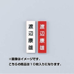 23191 ジンメイプレ-ト 20 アカ/シロ