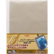 147-03 CL-303ED-20P ライオン クリアーポケットA4・20P