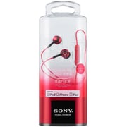密閉型インナーイヤーレシーバー iPod/iPhone/iPad対応 レッド MDR-EX110IP R