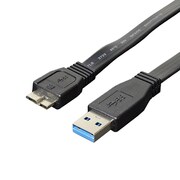 USB3.0 A-MicroBケーブル 0.5m USB-3M05/BK