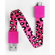Mohzy Loop USB Cable Cherry Leopard 00053-00203