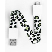 Mohzy Loop USB Cable snow leopard 00053-00204