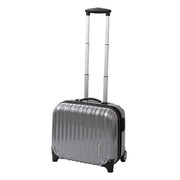 Hard Luggage(ハードラゲッジ) A1 旅行日数目安:1~2泊 22.5L TSAロック搭載 機内持ち込み可 ブラック EBC-02-SV