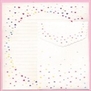 トゥインクルハ-ト 便箋10枚 封筒4枚 0-055-0
