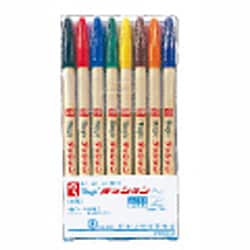 ラッションペン No.300 0.4～0.6mm 8色セット M300C-8