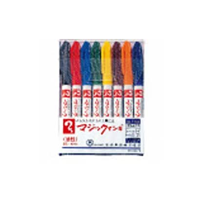 マジックインキ No.700 0.7mm 8色セット M700C-8