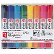 マジックインキ マジェスター 2.5×6mm/1~2mm 8色セット MMJ50C-8