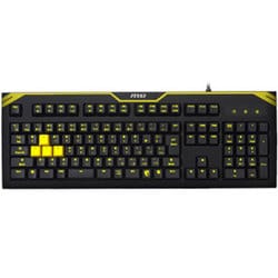 □希少品 MSIメカニカルゲーミングキーボード　GK-601 CHERRY社製赤軸スイッチ搭載 イエローLED　中古品 黄色く光るゲーミングキーボード「MSI GK-601」を衝動買い - AKIBA PC