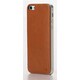 DRP-I5-0199 [iPhone5 背面牛革グリップ キャラメル]