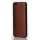 DRP-I5-0201 [iPhone5 背面牛革グリップ チョコレート]