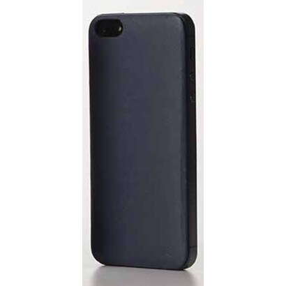 DRP-I5-0202 [iPhone5 背面牛革グリップ ネイビー]