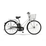 電動アシスト自転車 PAS CITY-S8 27型 内装8段変速 スノーホワイト PM27CGSL3J