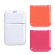 USB 3.0対応USBメモリー白 キャップ色 橙&桃 16GB U3-CPSL16G/OP