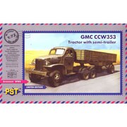72064 [1/72 GMC 353トラクター&セミトレーラー]