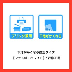 ごじゃじです エーワン™ ラベルシール 31577, 下地がかくせる修正タイプ, A4