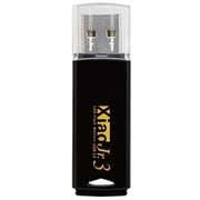 USBメモリ Xiao Jr.3 64GB キャップタイプ USB2.0/3.0対応 ブラック PFU-XJ3S/64GK