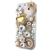 I5N06-12D001 [デコケースA007 キツネの舞 for iPhone SE/5s/5用]