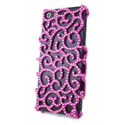 I5N06-12D063 [デコケースG005 曼陀羅華(Pink) for iPhone 5]