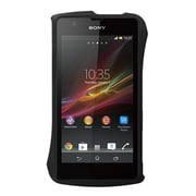 DCB-XAA6BKR [Cleave ALUMINUM BUMPER Katana for Xperia A SO-04E（DoCoMo） Dark Night Black]