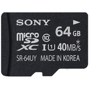 microSDXCメモリーカード 64GB CLASS10 UHS-I対応 SR-64UYA