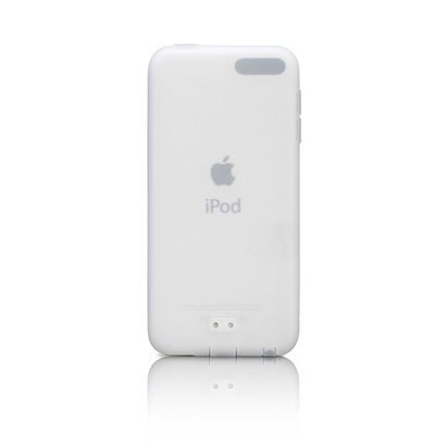 カメラ無し iPod touch 5th対応 シリコンケース＆フィルムセット クリア TR-SCTC13-CL