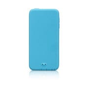 カメラ無し iPod touch 5th対応 シリコンケース&フィルムセット ブルー TR-SCTC13-BL