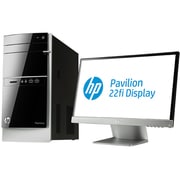 HP Pavilion 500 Desktop PC シリーズ HP Pavilion 500-050jp Desktop PCモニターセットモデル 21.5型IPS光沢モニター DVDスーパーマルチドライブ H6M12AA-AAAA