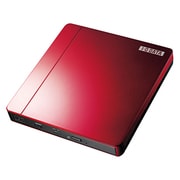 バスパワー対応ポータブルDVDドライブ「カクうすDVD」 オリエントレッド DVRP-UA8VR