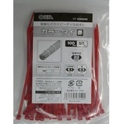 ロックタイ 100mm 赤 50本入り CT-100W50 RE