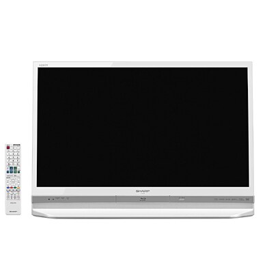 LED AQUOS（アクオス） 32V型 地上・BS・110度CSデジタルハイビジョン液晶テレビ ブルーレイ/HDD500GB内蔵 ホワイト系 LC-32DR9W