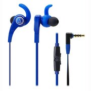 ATH-CKX7iS BL [SonicFuel スマートフォン用インナーイヤーヘッドホン ブルー]