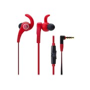 ATH-CKX7iS RD [SonicFuel スマートフォン用インナーイヤーヘッドホン レッド]