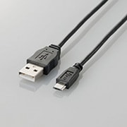 MPA-AMBCシリーズ スマートフォン用microUSBケーブル 充電専用 1.5m ブラック MPA-AMBC15BK