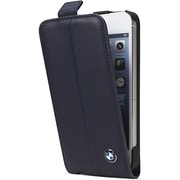BMFLP5LN [BMW レザーフラップケース iPhone 5用 ダークブルー]