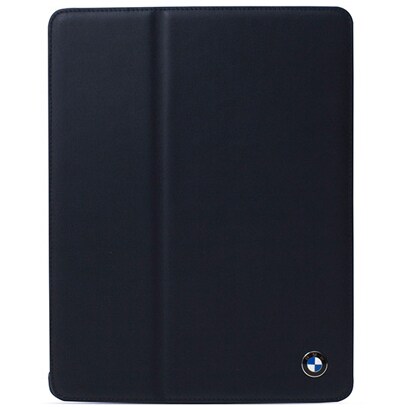 BMW Genuine Leather Folio Case for iPad Dark Blue BMFCNPLN