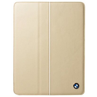 BMW Genuine Leather Folio Case for iPad Cream Beige BMFCNPLC