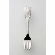 カレルチャペック キッズカトラリー おやつフォーク エンボスバジー UT0021